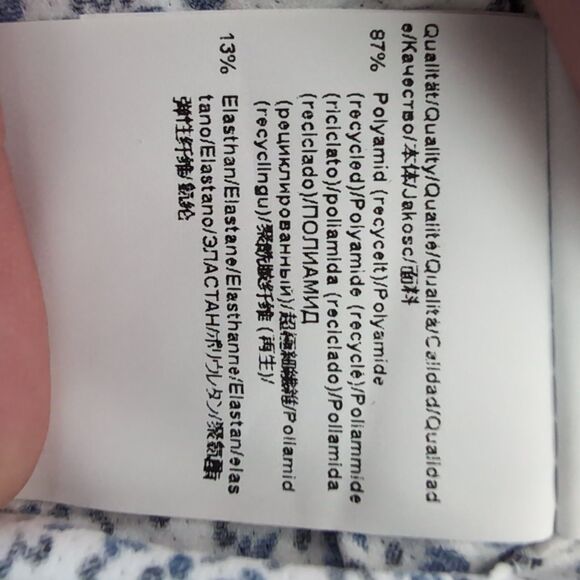 Hugo Boss White Blue Floral Button Down Long Sleeve Collar Shirt Large NWT - Picture 5 of 10